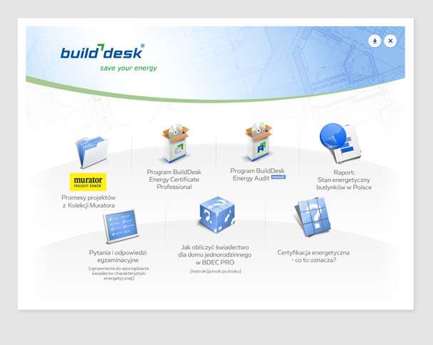 Aplikacja na cd/dvd dla BuildDesk