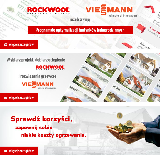 Rockwool - kampania banerowa